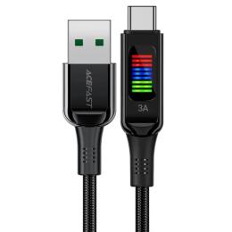 Дата-кабель Acefast C7-04 USB (тато)  -  Type-C (тато) 1.2m Black (6974316282785)