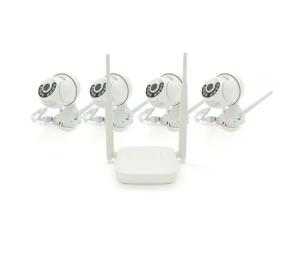 Комплект відеонагляду PiPO WIFI  -  PTZ Outdoor 009-4-2MP White