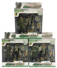 Ігровий набір DIY Toys Фігурка військового з обладнанням, в асорт (CJ-2175143)