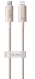 Дата-кабель Baseus Habitat Series Fast Charging Type-C (тато) - Lightning (тато) 20W 2m Pink