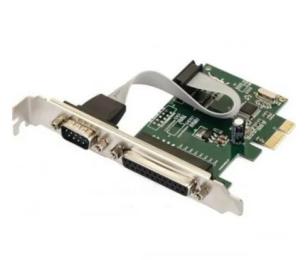 Контролер для ПК VALUE PCI-E x1 to 1 x LPT + 1 x RS232 9-pin (B00332)