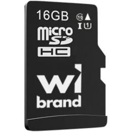 Карта памяті Wibrand microSDHC 16GB UHS-I Class 10 (WICDHU1/16GB)