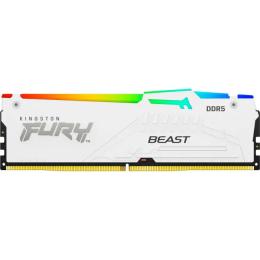 Оперативна память Kingston FURY 32GB DDR5 6000 MHz Beast RGB White (KF560C30BWA-32)