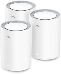 Маршрутизатор Cudy M1800 Wi-Fi 6 (3-Pack) White