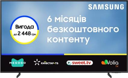Телевізор Samsung QE55Q60DAUXUA Black 55
