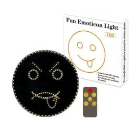 Автомобільний світлодіодний смайл Fun Emoticon Light