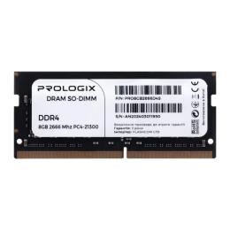 Оперативна память ProLogix 8GB SO-DIMM DDR4 2666 MHz (PRO8GB2666D4S)