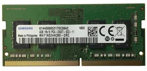 Оперативна память Samsung 4GB SO-DIMM DDR4 2400 MHz (M471A5244CB0-CRCD0)