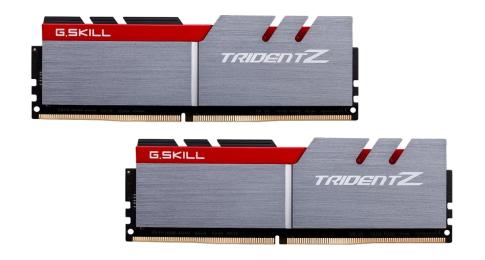 Оперативна память G.Skill 32GB (2x16GB) DDR4 3600 MHz Trident Z Red Silver (F4-3600C17D-32GTZ)