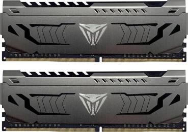 Оперативна память Patriot 64GB (2x32GB) DDR4 3600 MHz Viper Steel (PVS464G360C8K)
