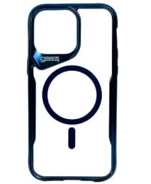Чохол-накладка Gear4 Clear Magsafe для iPhone 15 Blue