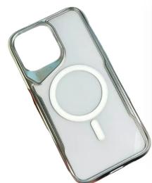 Чохол-накладка Gear4 Clear Magsafe для iPhone 13 Pro Max Silver