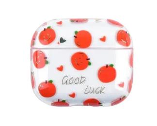 Чохол для навушників Infinity Plastic Case Apple AirPods Pro Transparent Print 11 Apple