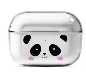 Чохол для навушників Infinity Plastic Case Apple AirPods Pro 2 Transparent Print 2 Panda