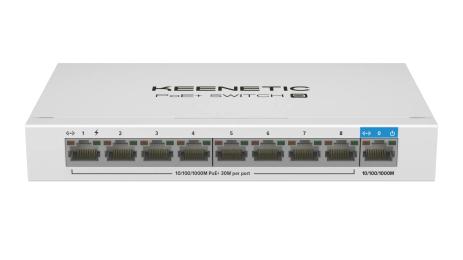 Світч Keenetic PoE + Switch 9 (KN-4710)