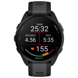Смарт-годинник Garmin Forerunner 165 Music Black Slate Gray (010-02863-30)