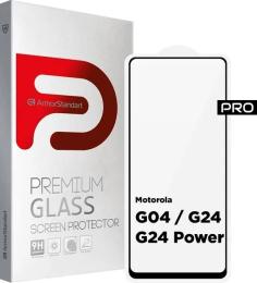 Захисне скло ArmorStandart Pro для Motorola Moto G04/Moto G24/Moto G24 Power/Moto E14 Black (ARM74296)