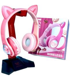 Накладні навушники Infinity CAT M18 Pink