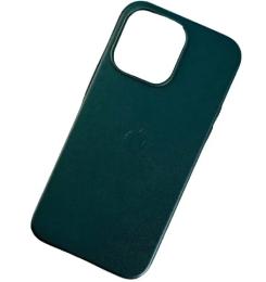 Чохол-накладка Infinity Luxury Leather Case для iPhone 14 Green
