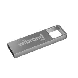 Флеш память Wibrand USB 2.0 Shark 64GB Silver
