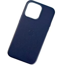 Чохол-накладка Infinity Luxury Leather Case для iPhone 15 Pro Blue