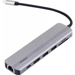 USB-хаб Fenvi 7-in-1 USB-C Hub Adapter (F-C7205H)