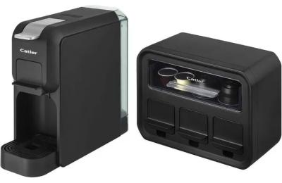 Кавоварка Catler ES721PORTOB Black + бокс для адаптерів та капсул