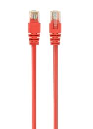 Патч-корд Cablexpert PP6U-5M Red cat.6, литий, 50u штекер з защіпкою