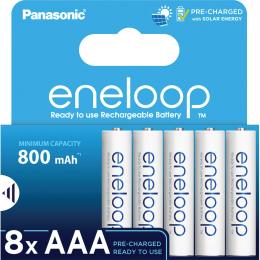 Акумулятор Panasonic Eneloop AAA 800 mAh NI-MH 8 шт (BK-4MCDE/8HH)