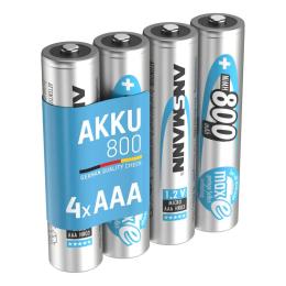 Акумулятор Ansmann AAA 4 X 800 MAH NIMH 1.2V MAXE PREMIUM