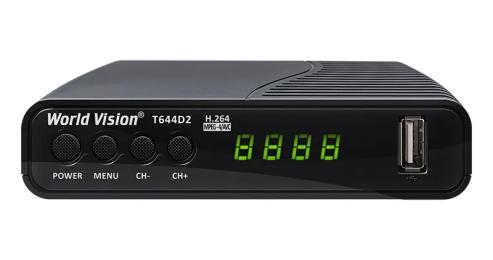 Ресивер World Vision T644D2 FM