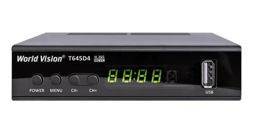 Ресивер World Vision T645D4 FM