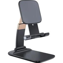 Тримач-підставка для телефона Essager Knight Foldable Desk Mobile Phone Holder Stand (Plastic) Black