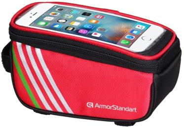 Велосипедна сумка ArmorStandart Qlevo Red (ARM58958)