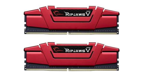 Оперативна память G.Skill 8GB (2x4GB) DDR4 2666 MHz Ripjaws V Red (F4-2666C15D-8GVR)