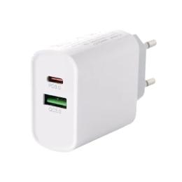 Адаптер живлення для телефона DC (CA-F17) White PD+QC3.0/ 20W Fast Charger