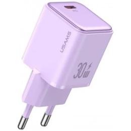 Адаптер живлення для телефона USAMS US-CC186 X-ron Series Purple PD30W