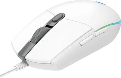 Мишка Logitech G203 Lightsync USB White (910-005797)