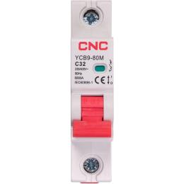 Автоматичний вимикач CNC Electric YCB9-80M 1P C32 6ka (NV821457)