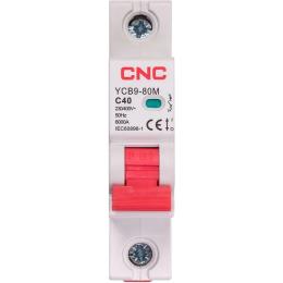Автоматичний вимикач CNC Electric YCB9-80M 1P C40 6ka (NV821464)