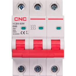 Автоматичний вимикач CNC Electric YCB9-80M 3P C63 6ka (NV821587)