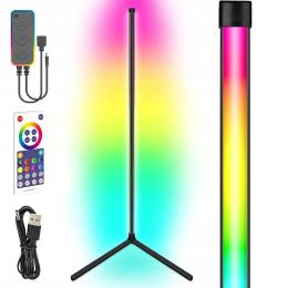 Світлодіодна лампа EpiK LED RGB Magic 1 Bluetooth USB with app Black підлогова