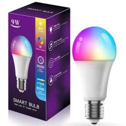 Світлодіодна лампа EpiK RGB Smart bulb light 1 with Bluetooth E27 with app White