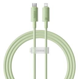 Дата-кабель Baseus Habitat Series Fast Charging Type-C(тато)- Lightning(тато) 2m Green 20W