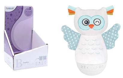 Нічник Funmuch Совеня з світловими та музичними ефектами