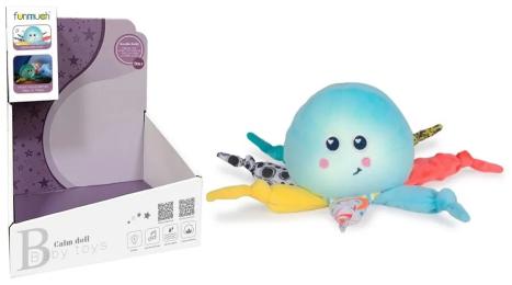 Нічник Funmuch ВОСЬМИНІЖКА з нічним світлом і музикою