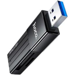 Картрідер Hoco HB20 Mindful 2 in 1 USB 3.0 Black