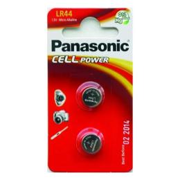 Батарейка Panasonic LR44 Silver 2 шт, таблетка
