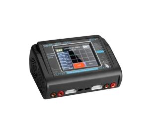 Зарядний пристрій для акумулятора Voltronic HTRC T240 Duo AC150/DC240Вт, тип АКБ LiPo, LiHv, Li-ion, NiMh, LiFe, Pb, 3.2 Touch screen