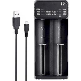 Зарядний пристрій для акумулятора Essager ECDQ-I201 Black